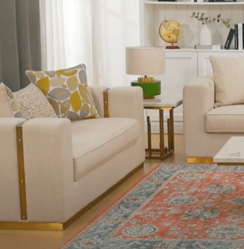High Quality Loveseat HD-3183 By Homey