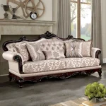 Veracruz Brown Sofa FM65002BR-SF By Furniture of America
