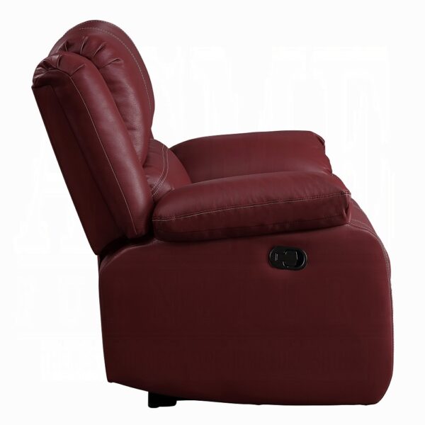 Zuriel Motion Red Rocker Recliner LV52152 By ACME 9