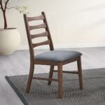 Mayah Side Chair in Dark Gray Linen DN04172 By ACME 13