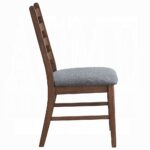 Mayah Side Chair in Dark Gray Linen DN04172 By ACME 14