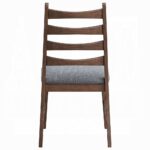 Mayah Side Chair in Dark Gray Linen DN04172 By ACME 15