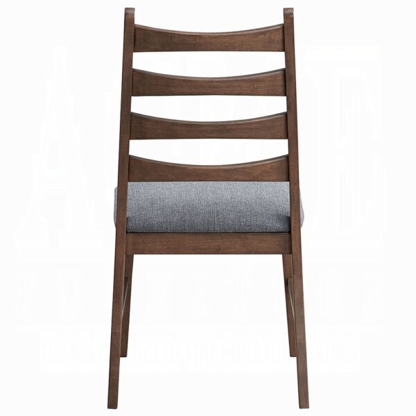 Mayah Side Chair in Dark Gray Linen DN04172 By ACME 10