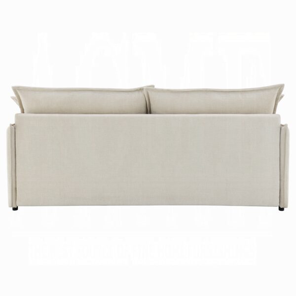 Elisea Sofa with Sleeper in Beige Fabric LV03810 By ACME 8
