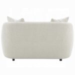 Etienne Loveseat with 3 Pillows in Beige Linen LV03581 By ACME 15