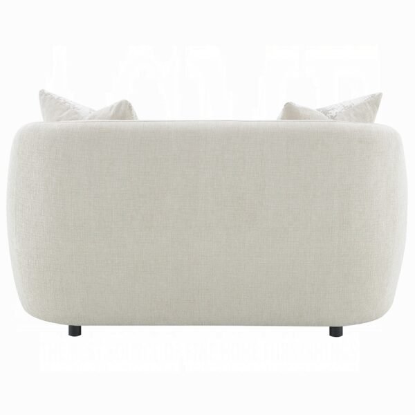 Etienne Loveseat with 3 Pillows in Beige Linen LV03581 By ACME 10