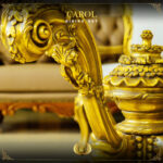 Handmade Signature Gold Dining Table 14