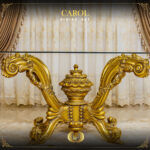 Handmade Signature Gold Dining Table 11