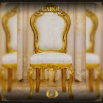 Handmade Signature Gold Dining Side Chair 12