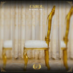 Handmade Signature Gold Dining Side Chair 13
