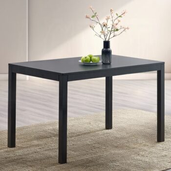 Briar Wooden Dining Table in Black Finish DN04175 By ACME