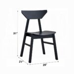 Briar Side Chair in Black Finish DN04176 By ACME 13