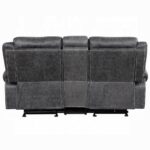Zubaida Gray Power Motion Loveseat with USB LV04671 By ACME 19