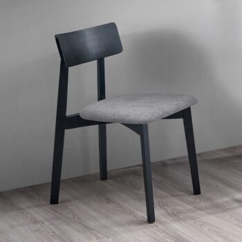 Real Side Chair in Gray Linen DN04186 By ACME