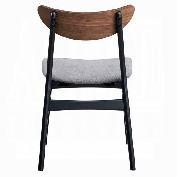 Rebi Side Chair in Gray Linen DN04181 By ACME 8
