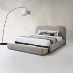 Orane Bed in Gray Fabric with Storage By ACME 13