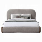 Orane Bed in Gray Fabric with Storage By ACME 14