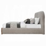 Orane Bed in Gray Fabric with Storage By ACME 15