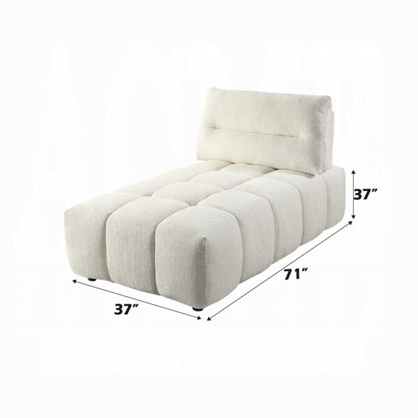 Loanna Modular – Chaise in Beige Linen LV04041 By ACME 12