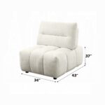 Loanna Modular – Armless Chair in Beige Linen LV04040 By ACME 18