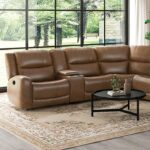 Leolinus Brown Motion Sectional CM9989BR-M-SECT By Furniture Of America 7