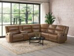 Leolinus Brown Motion Sectional CM9989BR-M-SECT By Furniture Of America 8