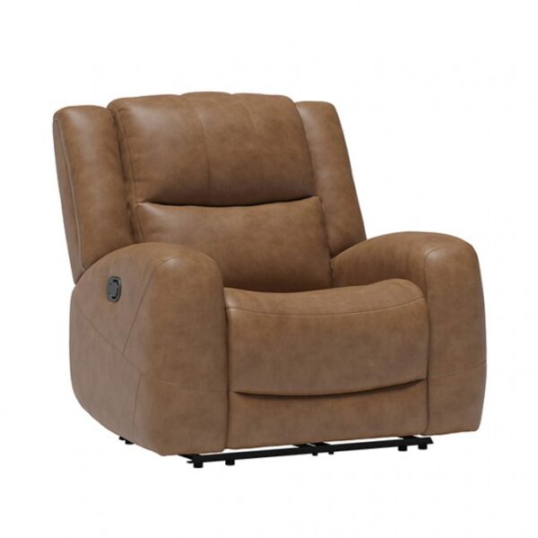 Leolinus Brown Manual Recliner CM9989BR-CH-M By Furniture Of America 7