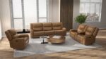 Leolinus Brown Manual Recliner CM9989BR-CH-M By Furniture Of America 11