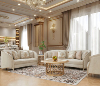 Luxury 7 PCs Dining Table Set HD-8024 By Homey Design 94