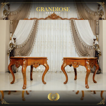 Handmade Grandiose End Table