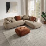 Carrick Ottoman in Brown Chenille LV03921 By ACME 14