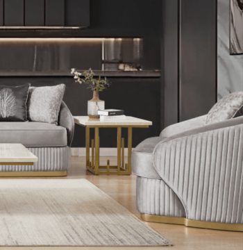 Luxury Modern Armchair HD-7008 By Homey Design