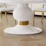 DT0214W White Dining Table By Artisan Furniture - Image 5