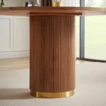 DT0219 Wood Pattern Table By Artisan Furniture - Image 8