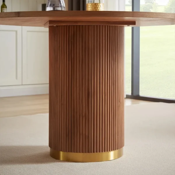 DT0219 Wood Pattern Table By Artisan Furniture - Image 8