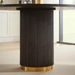 DT0220 Wood Pattern Table By Artisan Furniture - Image 3