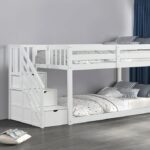 Jojo White Bunk Bed FM-BK1100WH-BED By Furniture Of America 11
