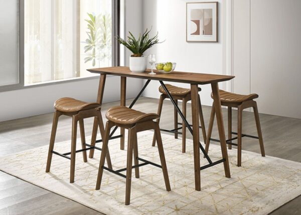 Klamath Brown Counter Ht. Table FM3215WN-PT By Furniture Of America 8