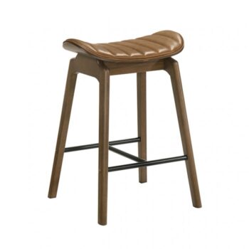 Klamath Brown Counter Ht. Chair FM3215WN-PC-2PK By Furniture Of America