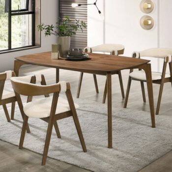 Ebikon Brown Dining Table FM3216WN-T By Furniture Of America