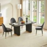 DT0227 Wood Pattern Dining Table By Artisan Furniture