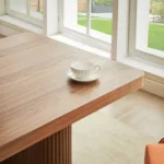 DT0227 Wood Pattern Dining Table By Artisan Furniture - Image 7