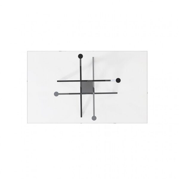 Silveria Chrome Dining Table FM37001SV-T-TABLE By Furniture Of America 10