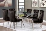 Silveria Chrome Dining Table FM37001SV-T-TABLE By Furniture Of America 17