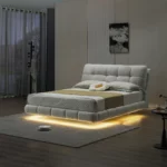 9032 Modern Velvet King Bed By Artisan Furniture Luxury Bedroom Furniture Mobilia Cleopatra 17 9032 Modern Velvet King Bed By Artisan Furniture 17