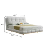 9032 Modern Velvet King Bed By Artisan Furniture Luxury Bedroom Furniture Mobilia Cleopatra 20 9032 Modern Velvet King Bed By Artisan Furniture 20
