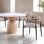 Neasden Natural/Black/White Dining Table FM37003NT-T-TABLE By Furniture Of America 13