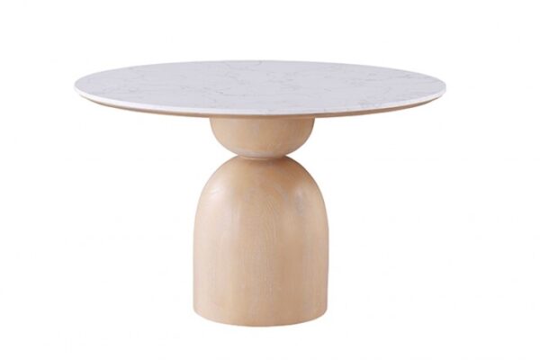 Neasden Natural/Black/White Dining Table FM37003NT-T-TABLE By Furniture Of America 12