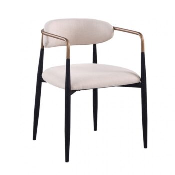 Neasden Natural/Black/White Side Chair (2/CTN) FM37003NT-AC-2PK By Furniture Of America 7