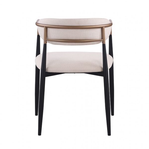 Neasden Natural/Black/White Side Chair (2/CTN) FM37003NT-AC-2PK By Furniture Of America 9